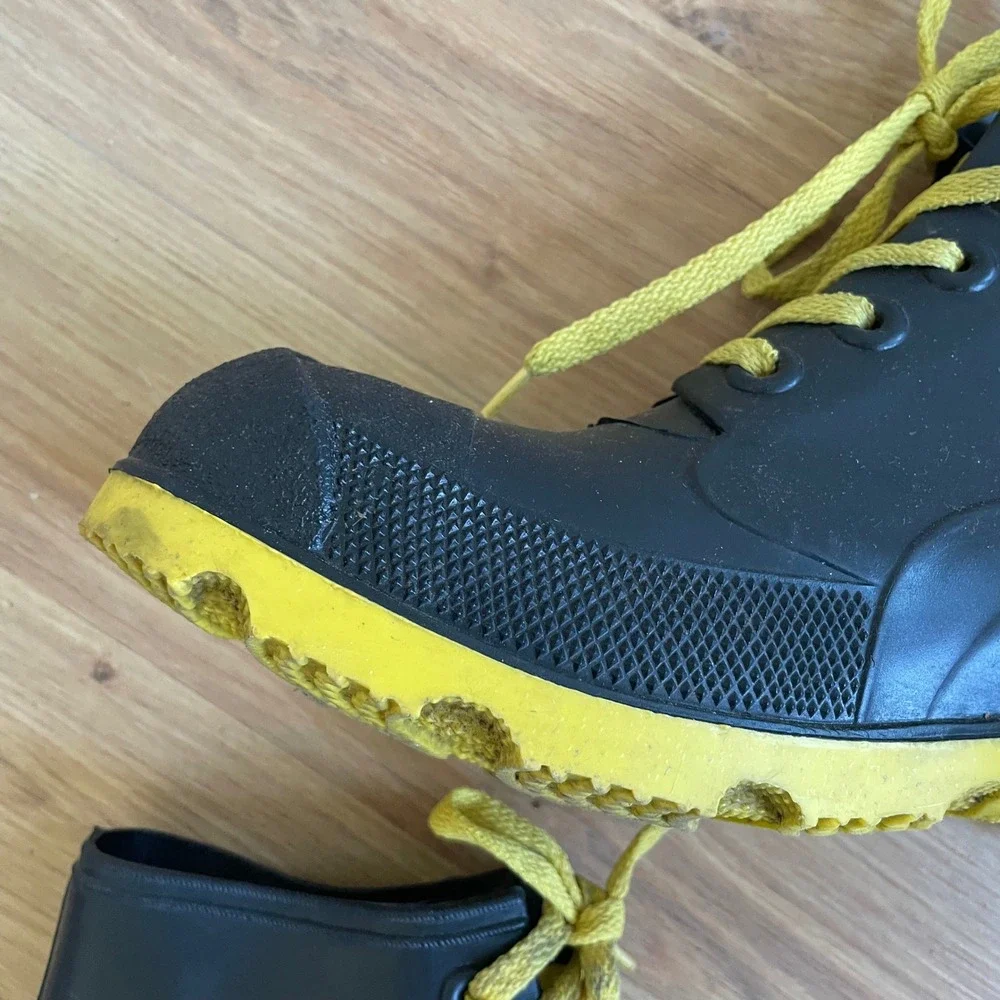 Bata‎ Safety Toe Steel Shank Rubber Boots Industrial Military Work Rain Men 7